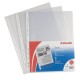 Buste perforate OFFICE - PPL lucido - f.to 22 x 30 cm - conf.50 pz ESSELTE