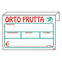 SEGNAPREZZO ORTOFRUTTA A CASSETTA