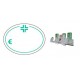 SEGNAPREZZO PER FARMACIA OVALE CF.25 CON TEN-CLIP