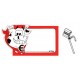 SEGNAPREZZO PVC SAGOMATO MACELLERIA CANCELLABILE 25 PZ CON AGO IN PVC DOPPIA PUNTA STANDARD
