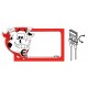 SEGNAPREZZO PVC SAGOMATO MACELLERIA CANCELLABILE 25 PZ CON AGO INOX CLIP