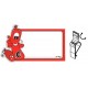 SEGNAPREZZO PVC SAGOMATO SALUMI CANCELLABILE 25 PZ CON TEN-CLIP