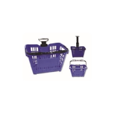 Speesy con 2 ruote manico telescopico BLU