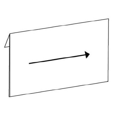 TASCA IN PVC TRASP.ANTIRIFLESSO F.TO MM. 150X115