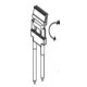 AGO PVC + CLIP SNODABILE