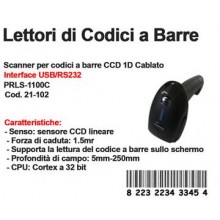 LETTORE BAR CODE 1100C 1D ( LOTTERIA DELLO SCONTRINO )