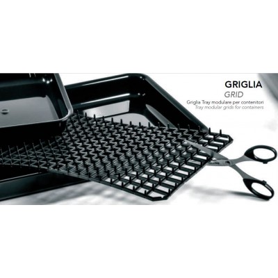 GRIGLIE PER CONTENITORI NERA