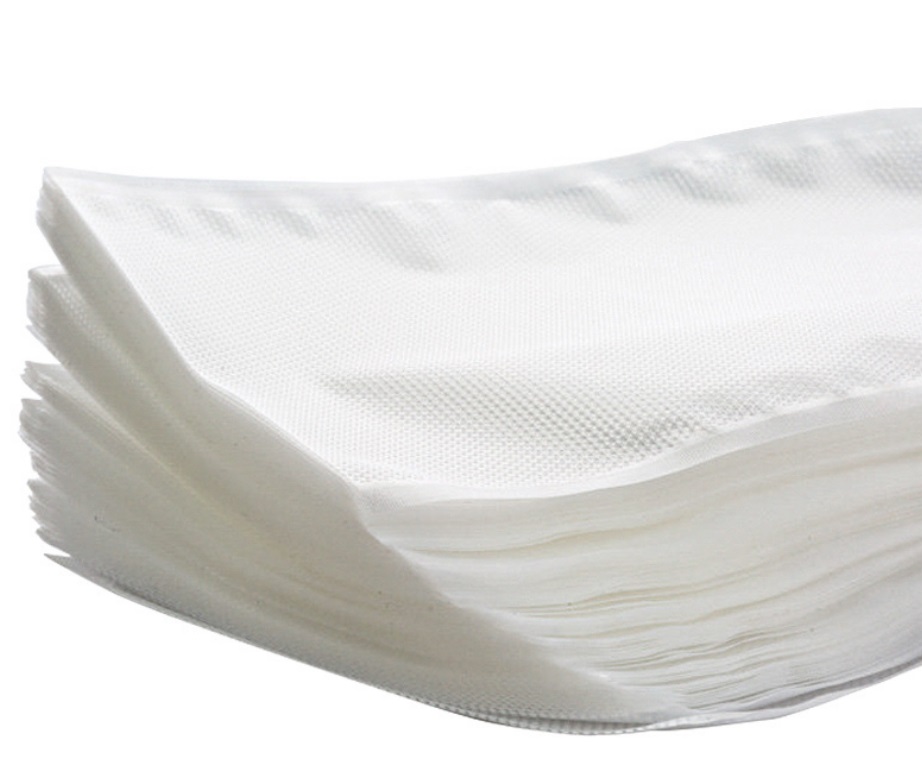 GM 100 Sacchetti Sottovuoto Alimenti Goffrati per Alimenti 25x35 - Adatti a Tutte le Macchine Sottovuoto - Buste Alimenti per Conservazione e Cottura - Sacchetti Trasparenti Senza BPA