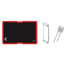 LAVAGNA NERA PPL CF 25 PZ + 25 AGHI INOX