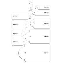 ETICHETTE CON FILO 11X30MM CF 200