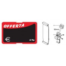 LAVAGNA NERA PPL SCRITTA OFFERTA CF 25 PZ + 25 MOLLETTE + 25 ASTE 5 CM