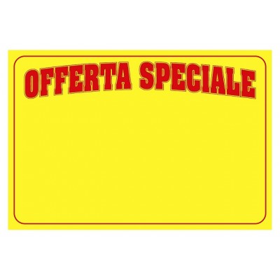 LOCANDINE MANIFESTI FOGLI OFFERTA SPECIALE F.TO A6 cf. 200 ff