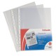 BUSTA A4 PERFORATURA UNIVERSALE ANTIRIFLESSO ESSELTE A-DE LUXE CF. 50 PZ