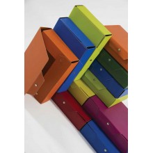 CARTELLE PORTA PROGETTI CON BOTTONI D.10