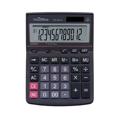 CALCOLATRICE 12 DIGITS CD 2512