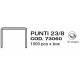 PUNTI CUCITRICE SPILLATRICE ALTI SPESSORI 23/8 SC. 1000 PZ.