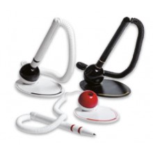 BASE IN PLASTICA CON PENNA SFERA NERA