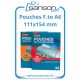 POUCHES LUCIDI FILM PLASTIFICAZIONE 111X154 A6 MY 80