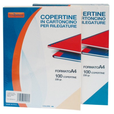 COPERTINA IN CARTONCINO PER RILEGATURA 230 GR. A4