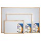 LAVAGNA MAGNETICA BIANCA CORNICE IN LEGNO 30X45