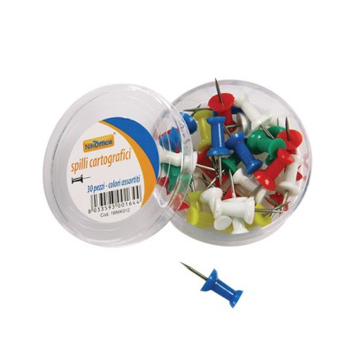 SPILLI CARTOGRAFICI DA 30 PZ