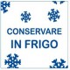 ETICHETTA RF ADESIVA 40 X 40 mm ANTITACCHEGGIO FREEZER DA CONSERVARE IN FRIGO