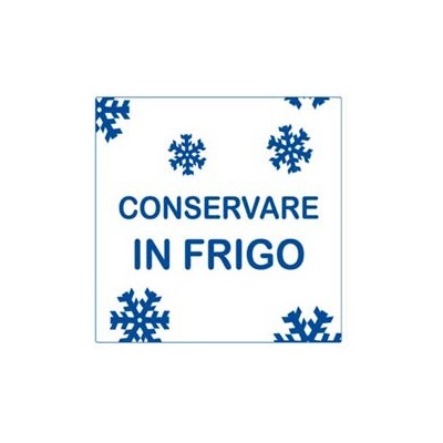 ETICHETTA RF ADESIVA 40 X 40 mm ANTITACCHEGGIO FREEZER DA CONSERVARE IN FRIGO