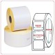 ROTOLO ETICHETTE MM.100X100 VELLUM ADESIVE ET.450 FORO 40