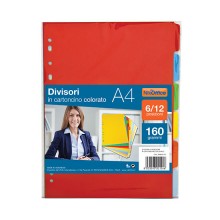 CARTONCINO 6 POSIZ. COLORATI