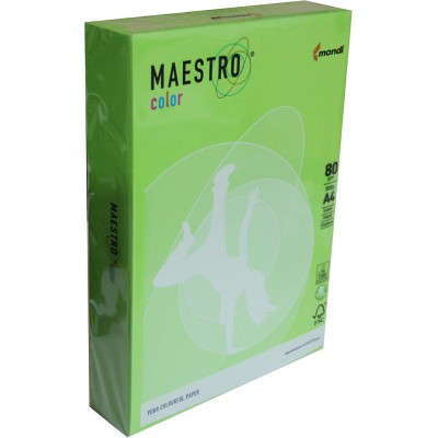 Carta Color A4 80gr Maestro 500fg verde primavera - MA42 - MONDI