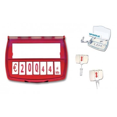 SEGNAPREZZO CARTELLINI PREZZI ETIJAK ERMETICO COMPLETO