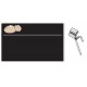 SEGNAPREZZO NERO PANE IN PVC CF 25 PZ CON AGO DOPPIA PUNTA STANDARD