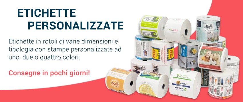 Etichette personalizzate